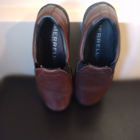 Brown Merrell air cushion moc shoes - Picture 3 of 8